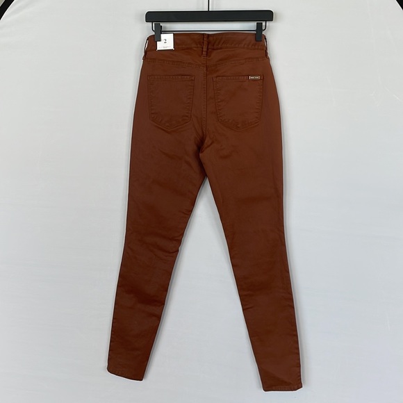 NWT WHBM Highrise Coated Skinny Jeans Size 2R - Picture 16 of 16